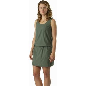 Arc’teryx Green Contenta Sleeveless Athletic Dress